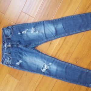 Amethyst ripped jeans, 7/8